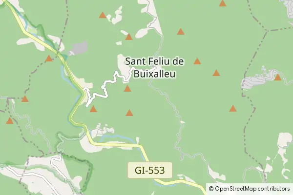 Karte Sant Feliu de Buixalleu