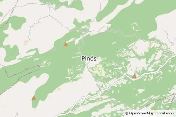 Karte Pinos