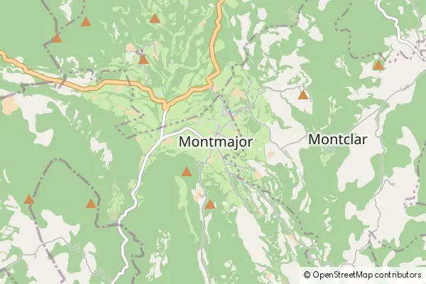 Karte Montmajor