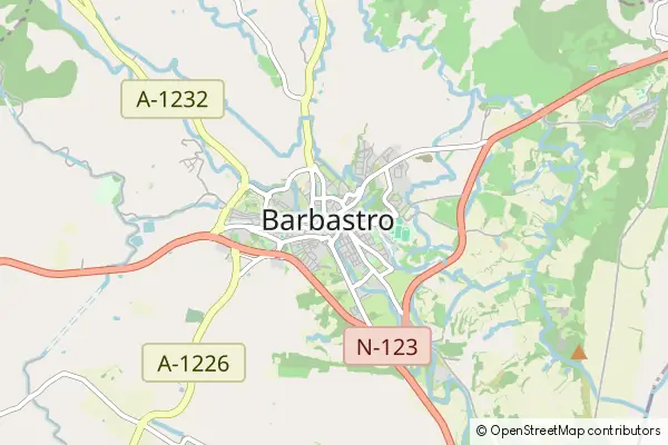 Karte Barbastro