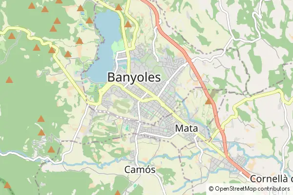 Karte Banyoles