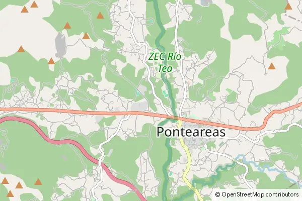 Karte Ponteareas