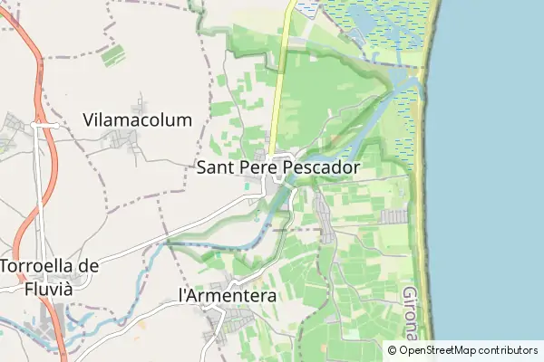 Karte Sant Pere Pescador