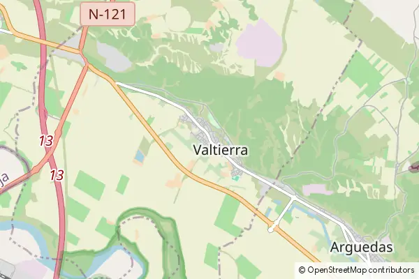 Karte Valtierra