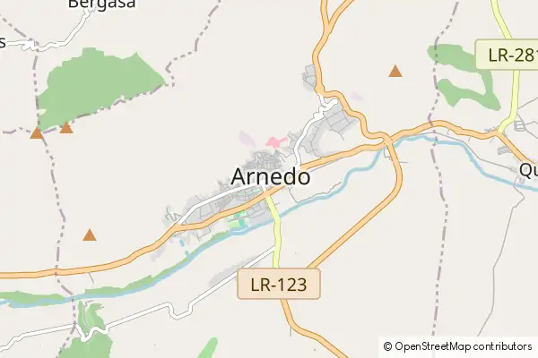 Karte Arnedo