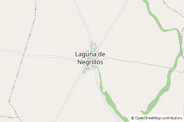 Karte Laguna de Negrillos