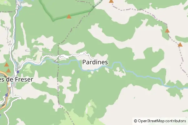 Karte Pardines