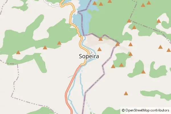 Karte Sopeira