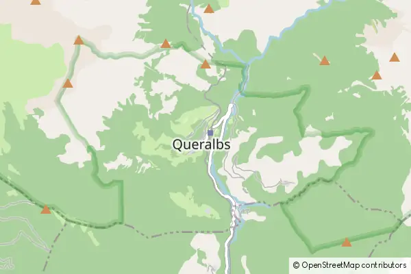 Karte Queralbs