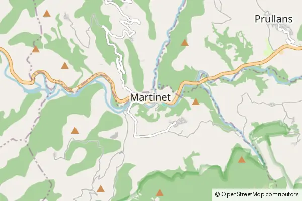 Karte Martinet