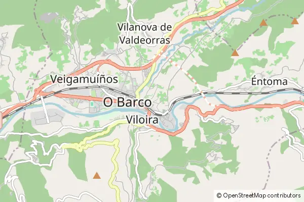 Karte O Barco de Valdeorras