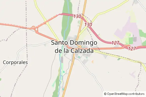 Karte Santo Domingo de la Calzada