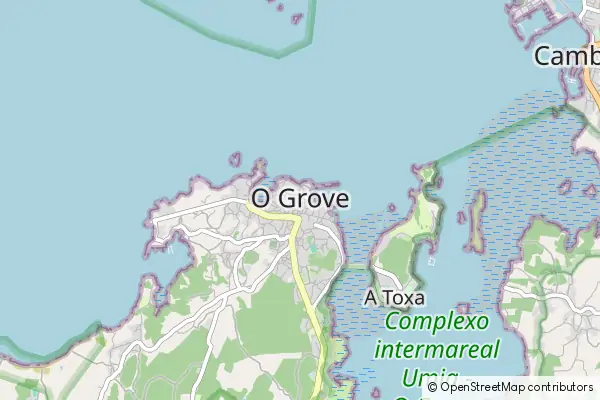 Karte El Grove