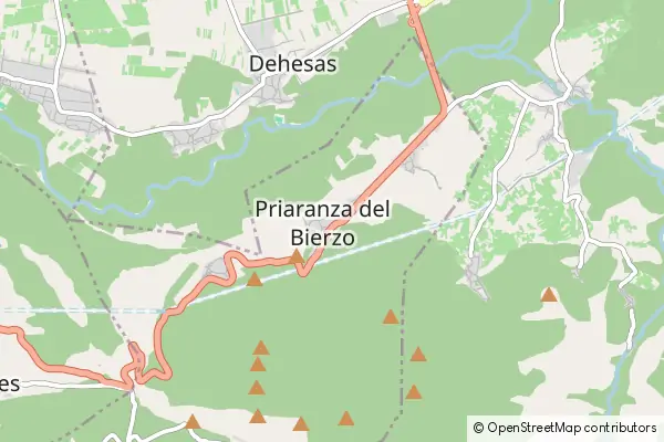 Karte Priaranza del Bierzo