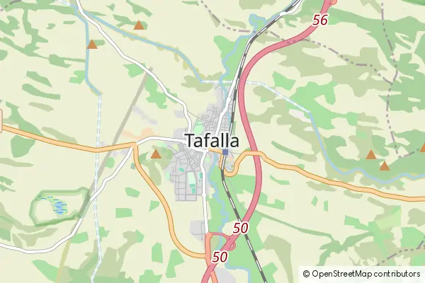 Karte Tafalla