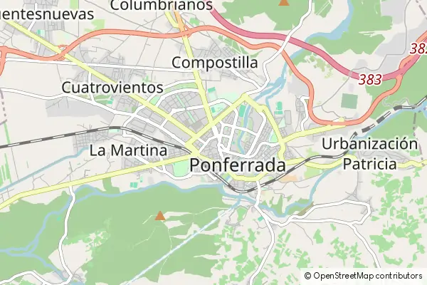 Karte Ponferrada