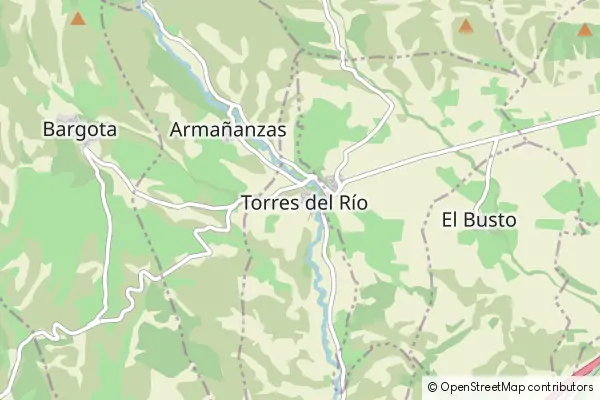 Karte Torres del Río