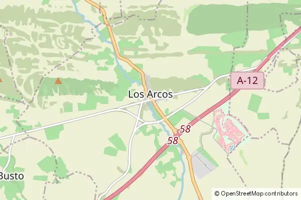 Karte Los Arcos