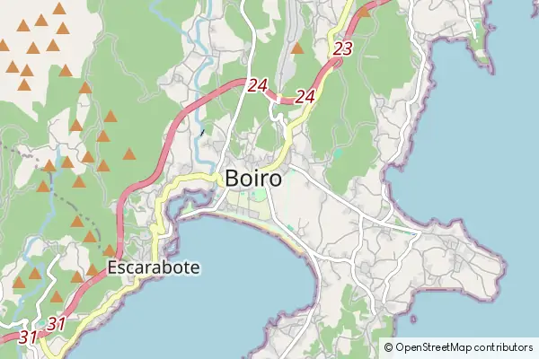 Karte Boiro