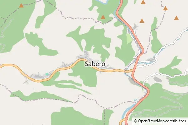 Karte Sabero