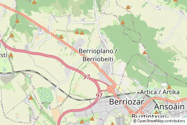 Karte Berrioplano