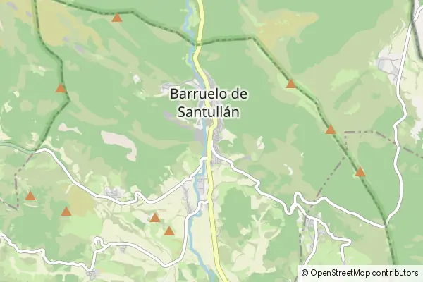 Karte Barruelo de Santullán