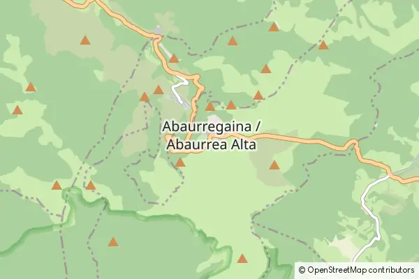 Karte Abaurregaina