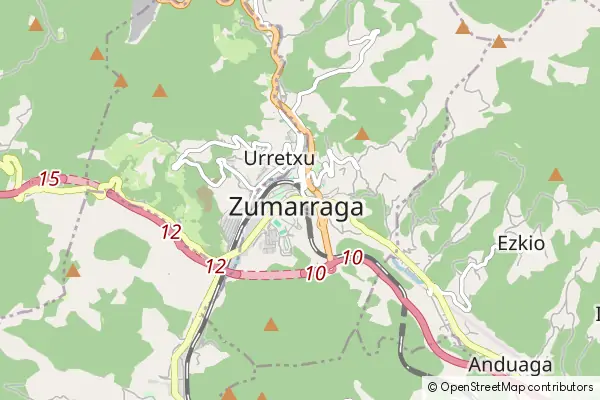 Karte Zumarraga