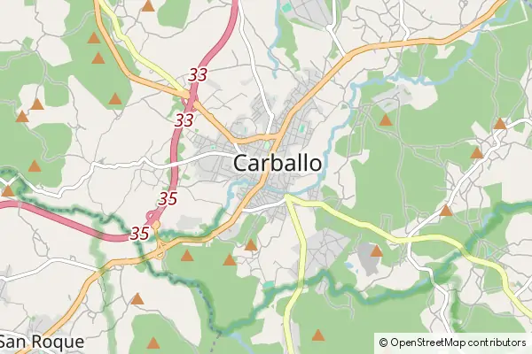 Karte Carballo