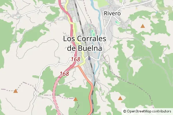 Karte Los Corrales de Buelna