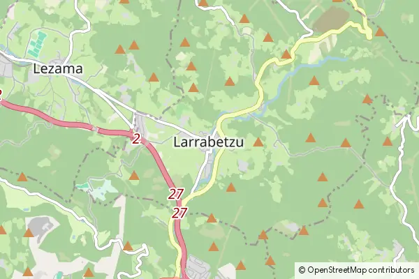 Karte Larrabetzu