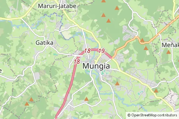 Karte Mungia