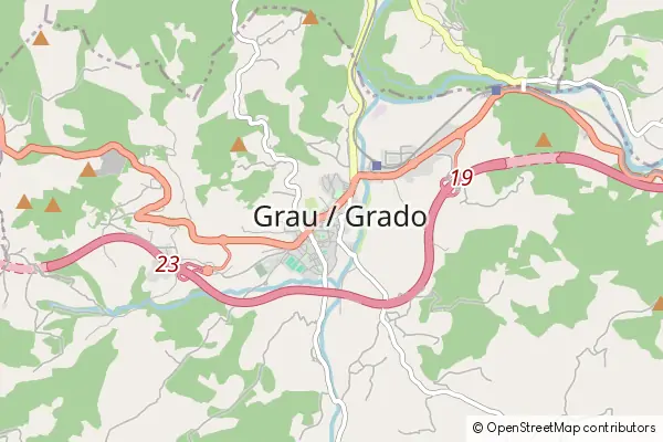 Karte Grado