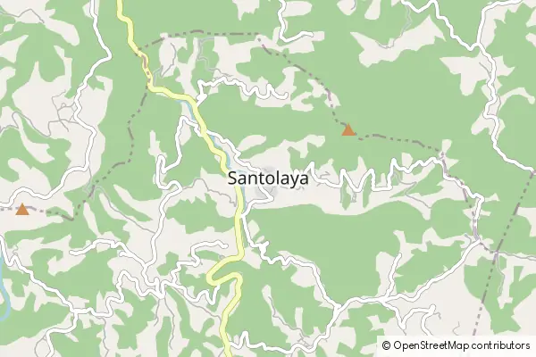 Karte Santa Eulalia de Cabranes