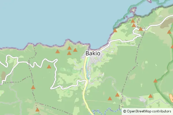 Karte Bakio