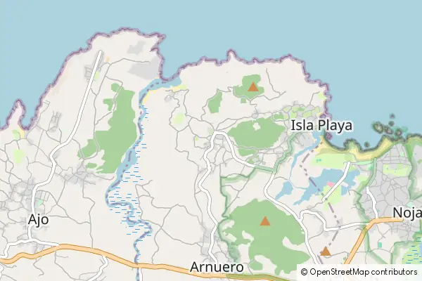 Karte Isla