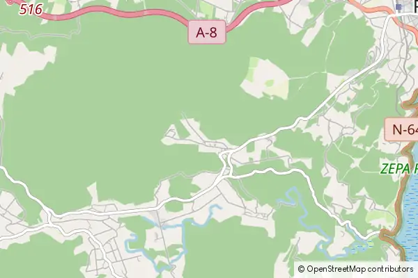 Karte: Vilela Ribadeo • © OpenStreetMap contributors Karte Vilela Ribadeo