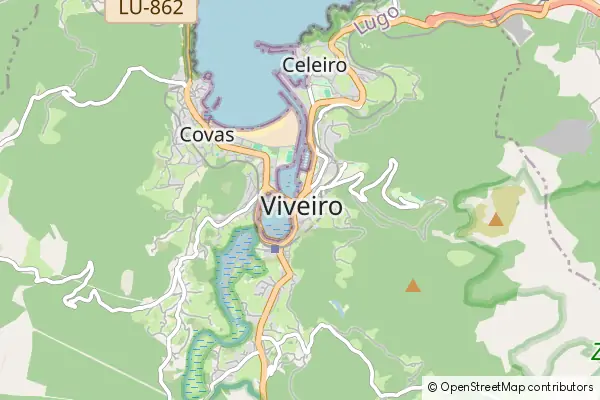 Karte Viveiro