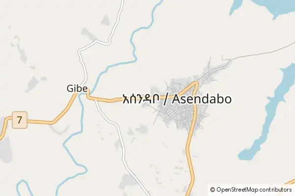 Karte: Jimma • © OpenStreetMap contributors Karte Jimma