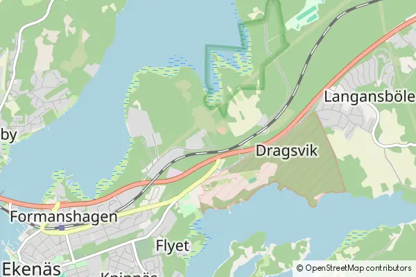 Karte Raseborg Municipality