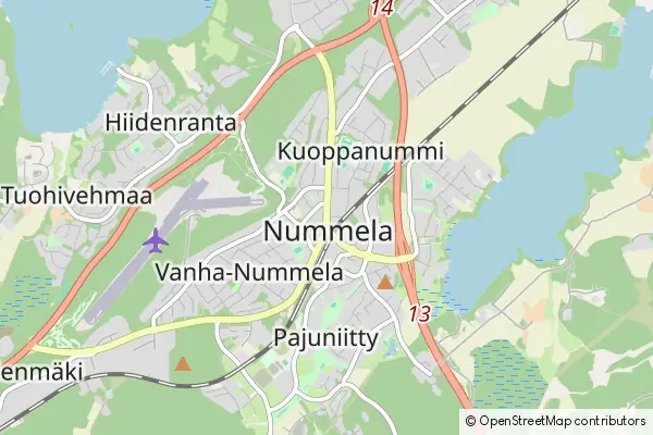 Karte Nummela