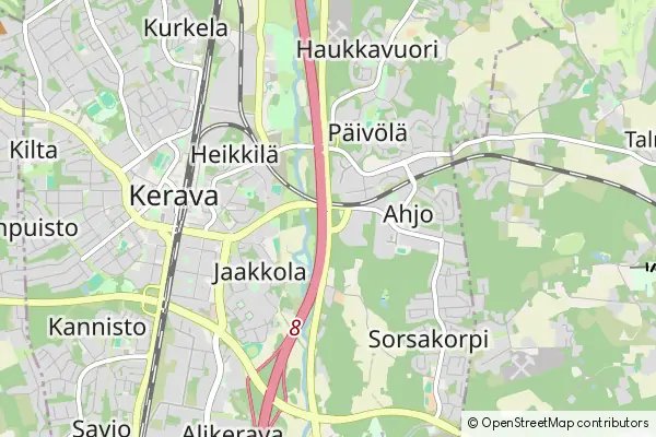 Karte Kerava