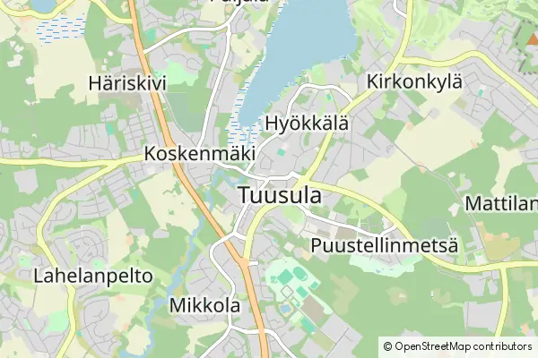 Karte Tuusula