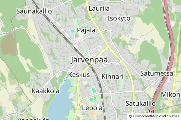 Karte Järvenpää