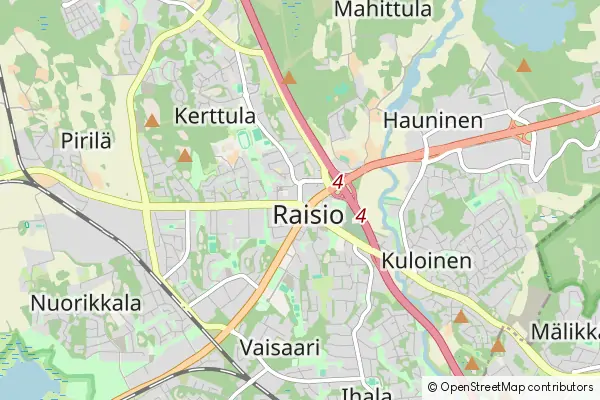 Karte Raisio