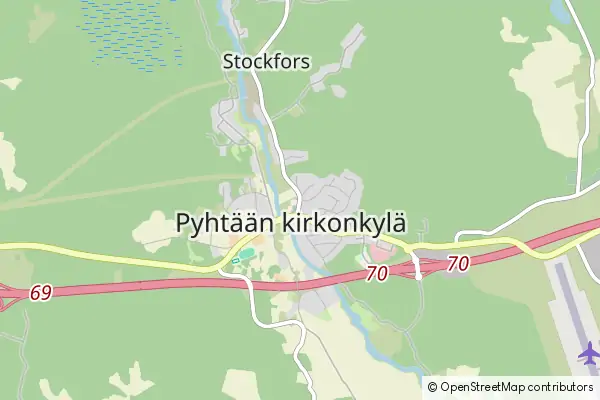 Karte Pyhtää