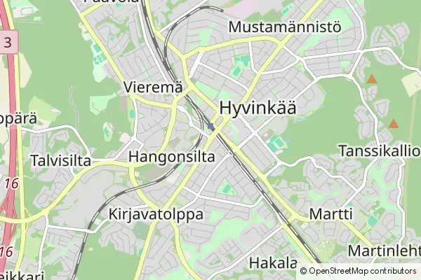 Karte Hyvinkää