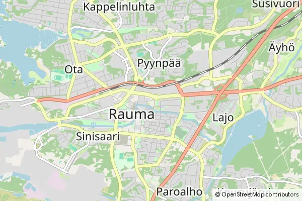 Karte Rauma