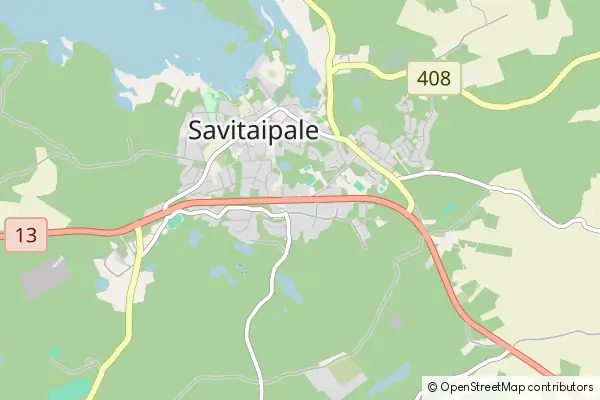 Karte Savitaipale