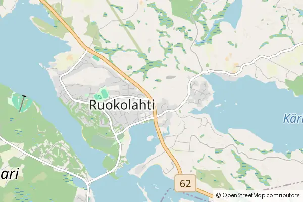 Karte Ruokolahti